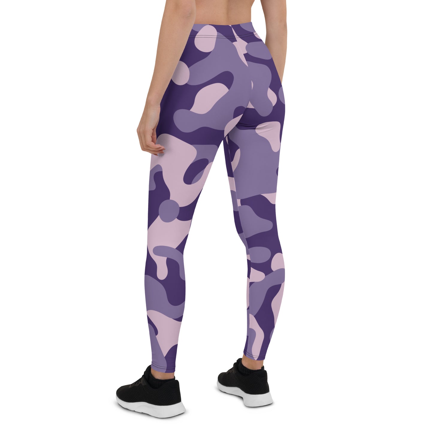 Women's Purple Camo Leggings