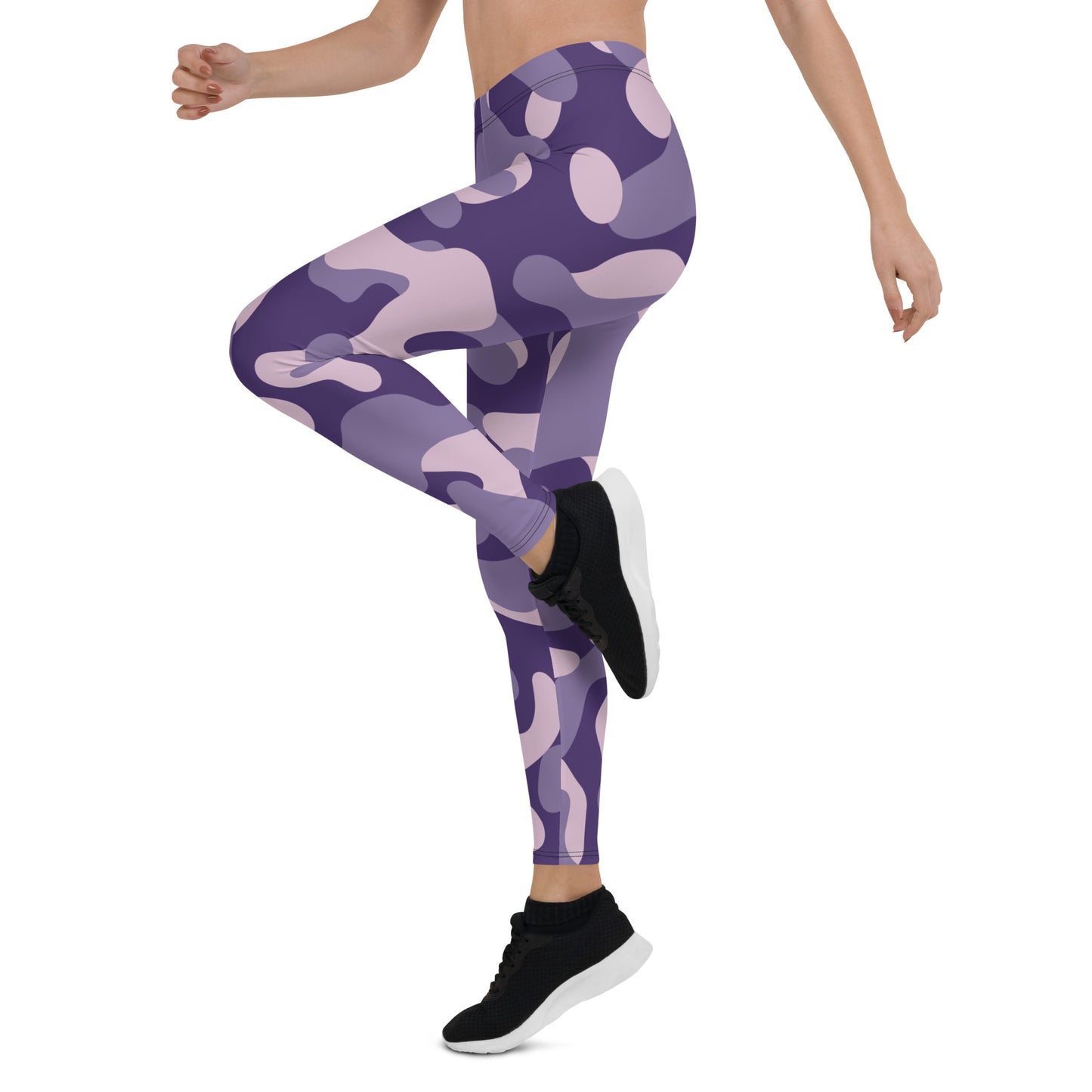 Women's Purple Camo Leggings