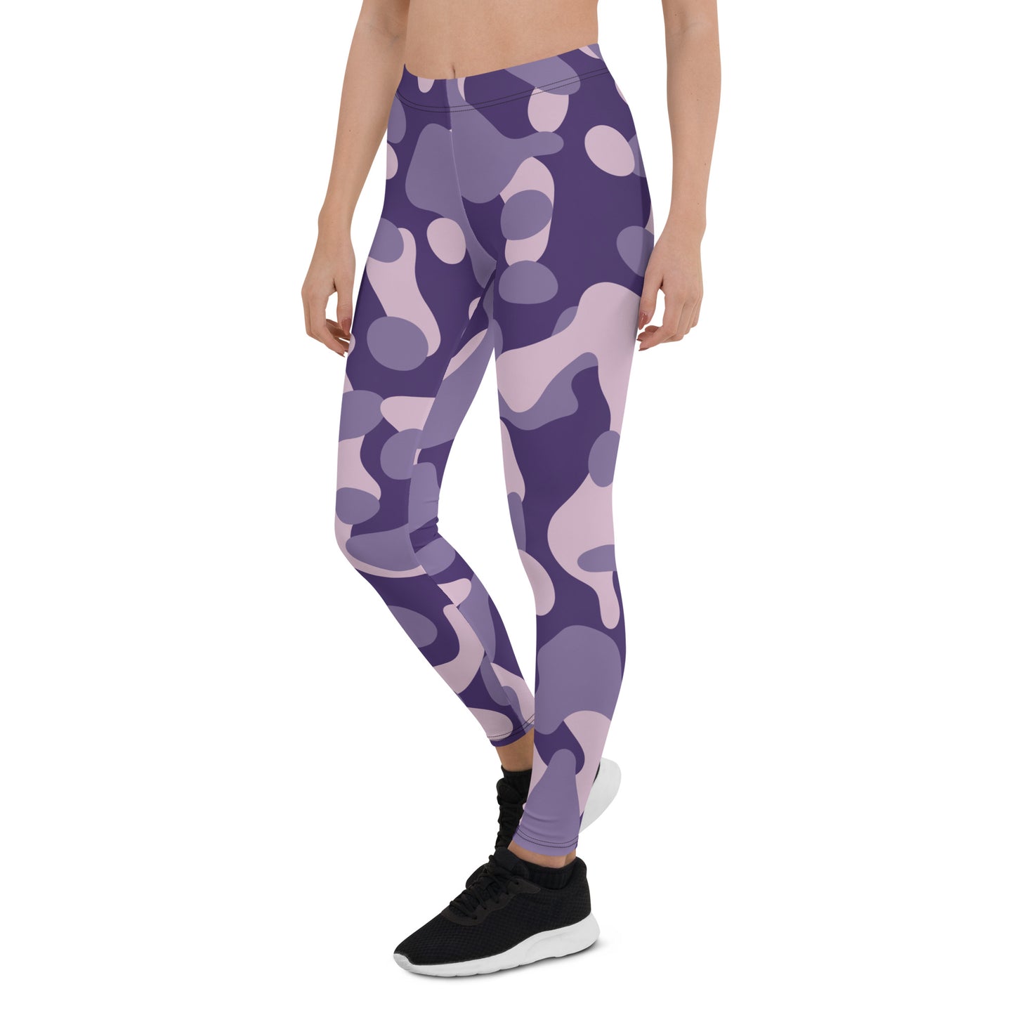 Women's Purple Camo Leggings