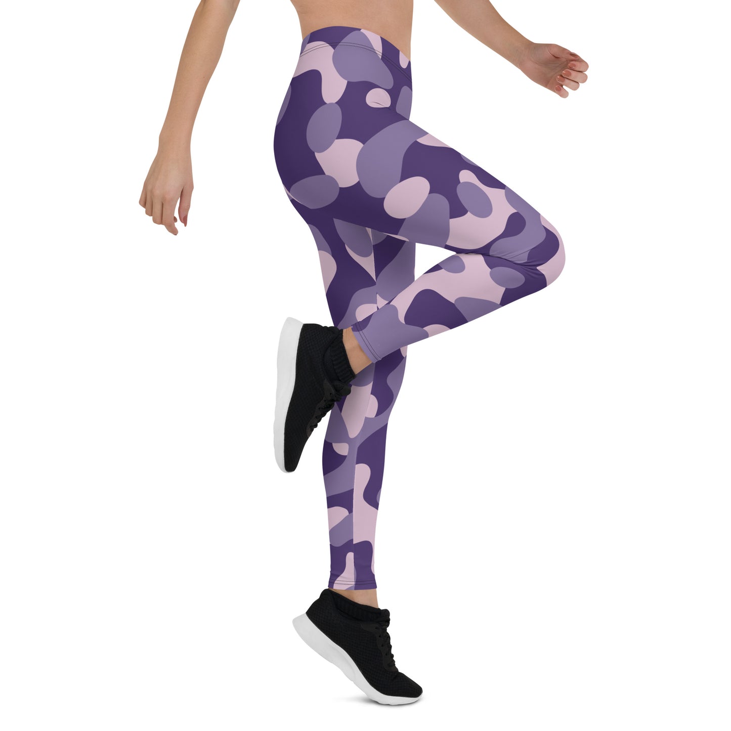 Women's Purple Camo Leggings