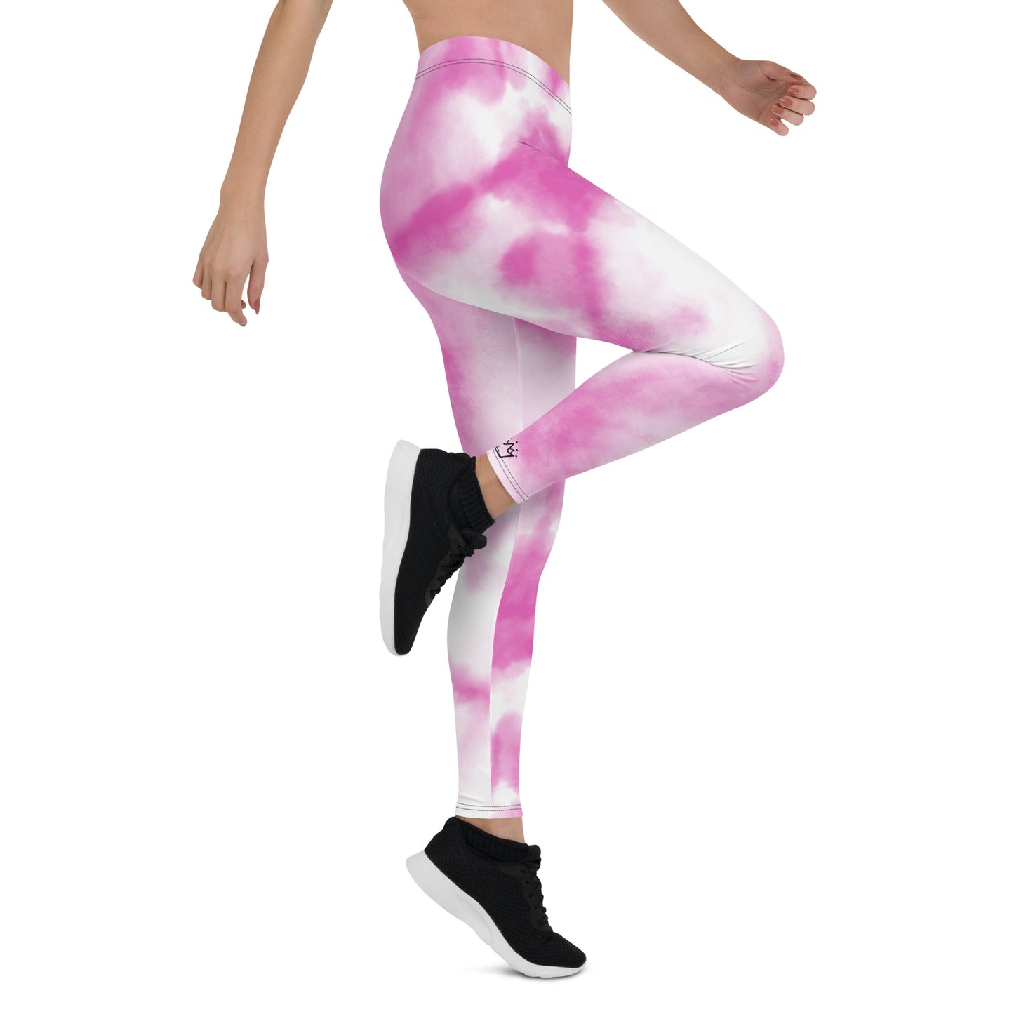 Women's Pink Smoke Leggings