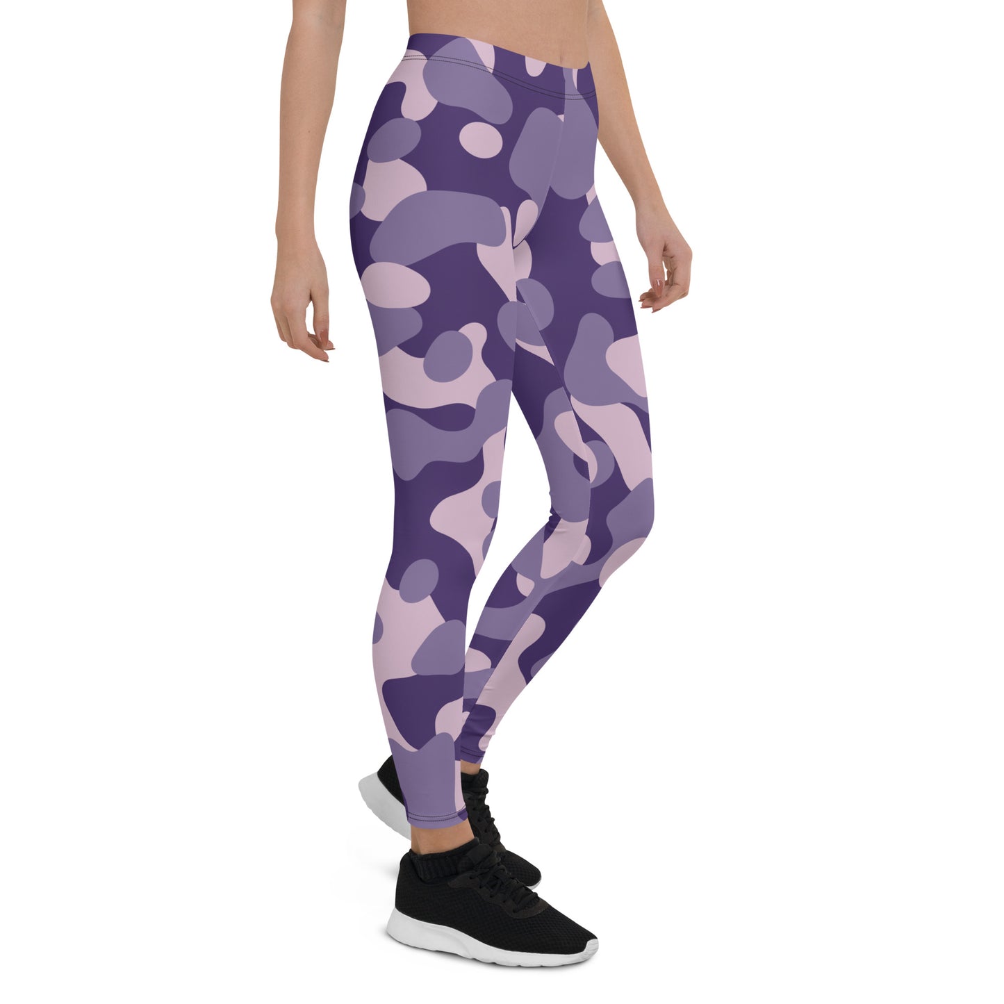 Women's Purple Camo Leggings