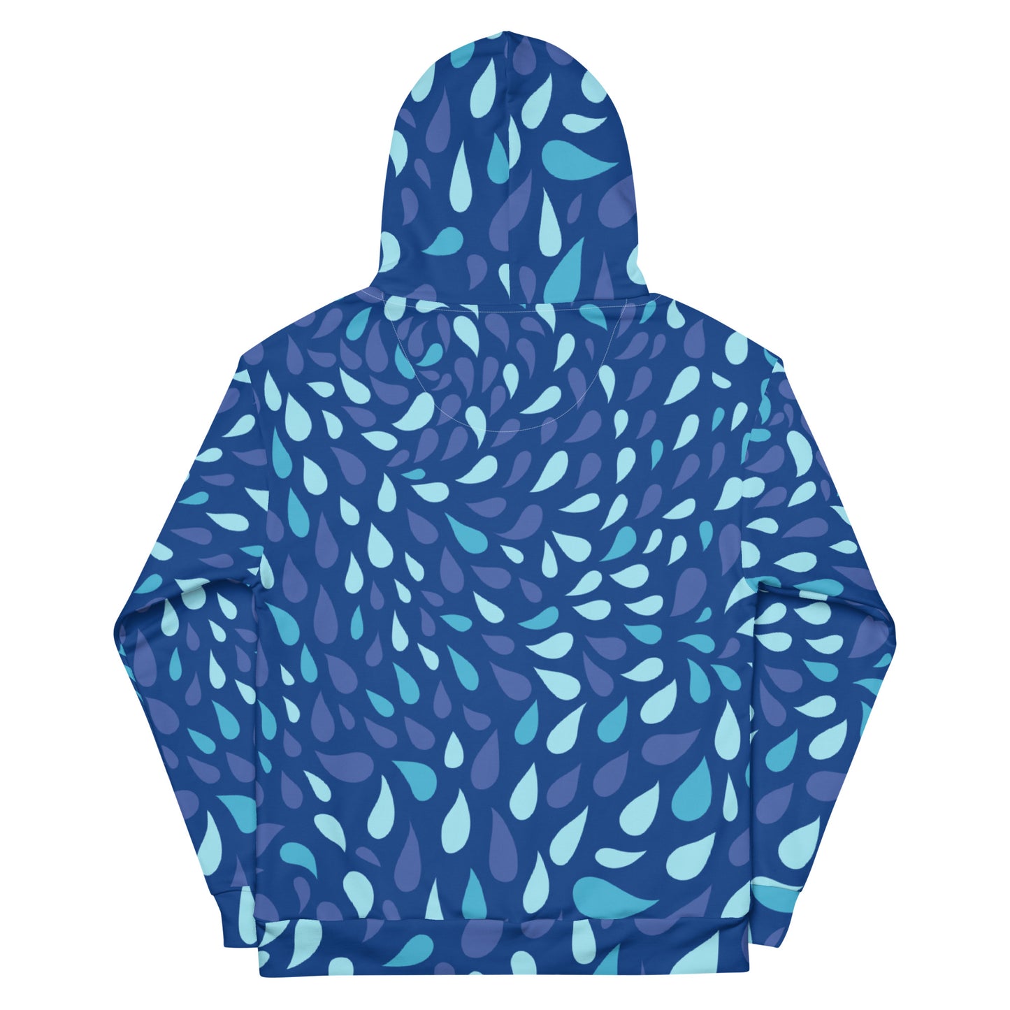 Raindrops Hoodie - Blue