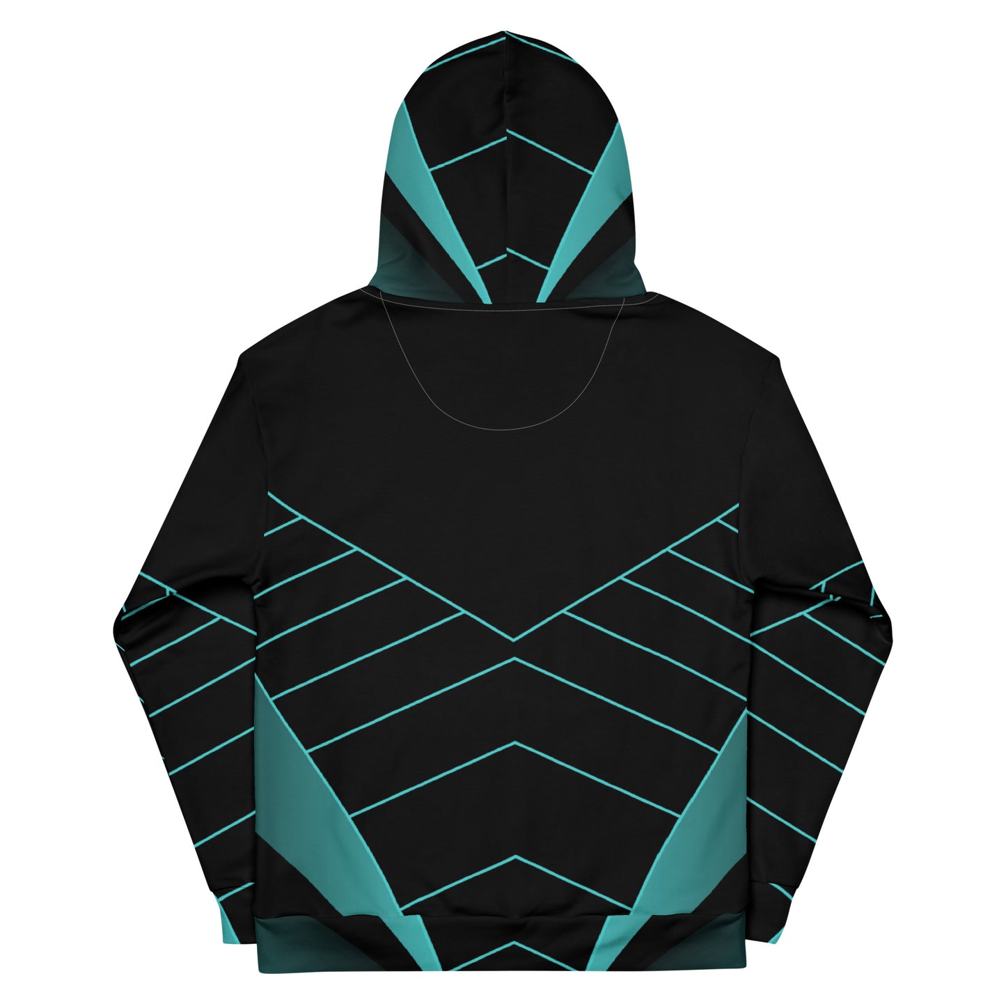 Teal Racer Hoodie