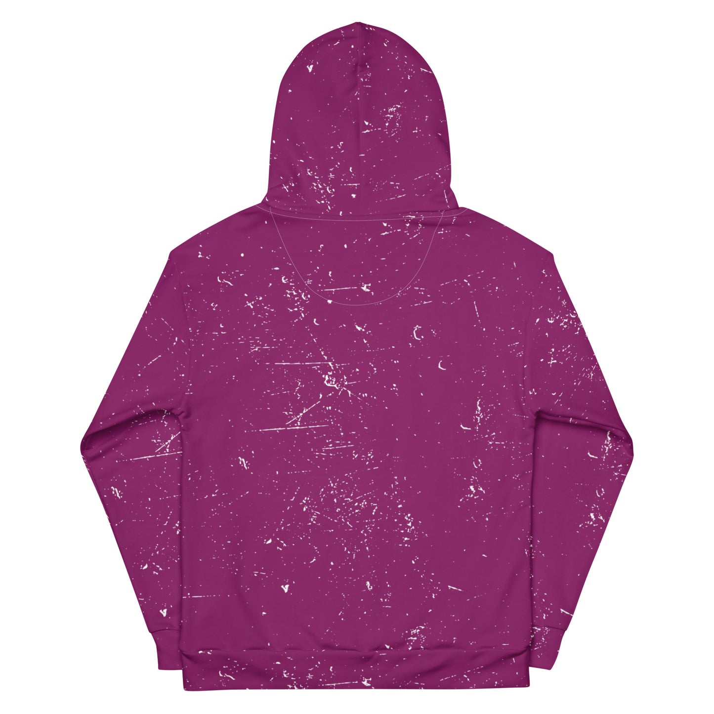 Maroon Splatter Hoodie