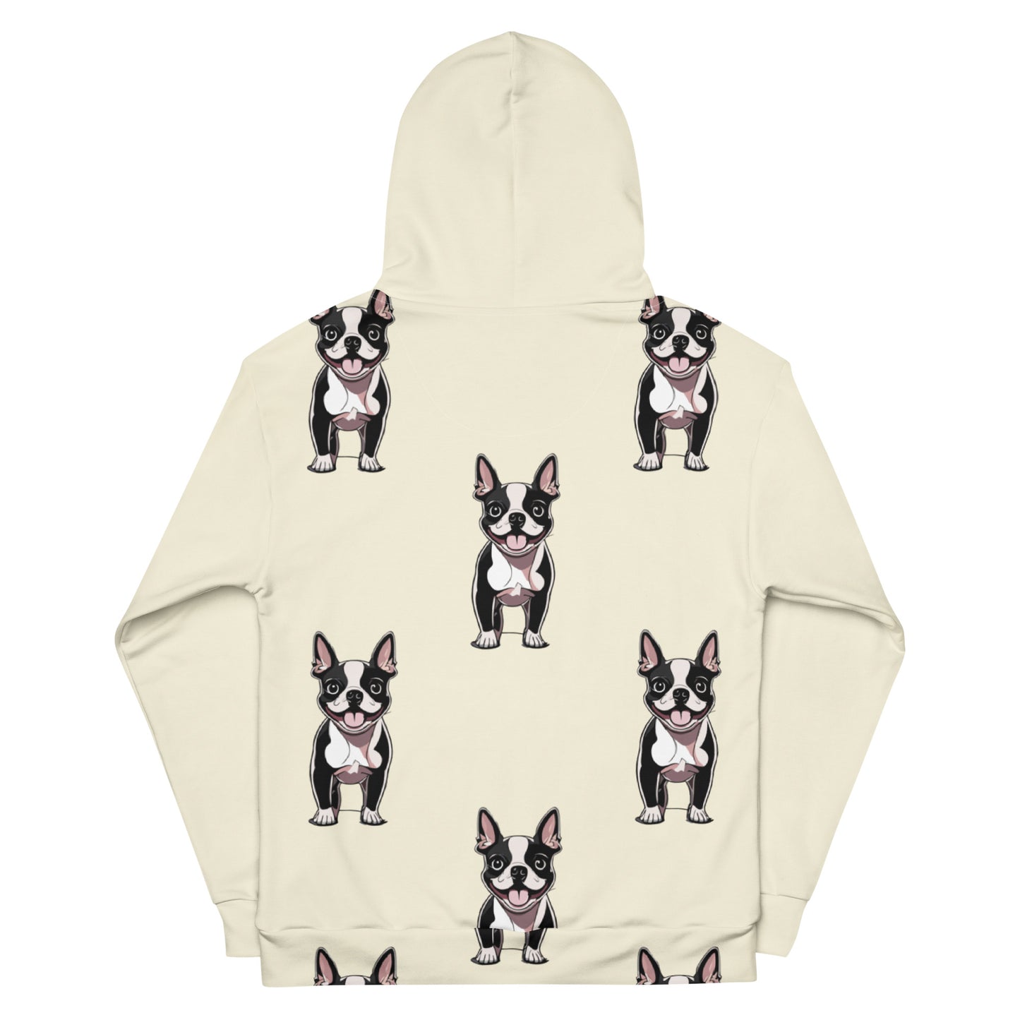 Boston Hoodie - Apricot White Hoodie