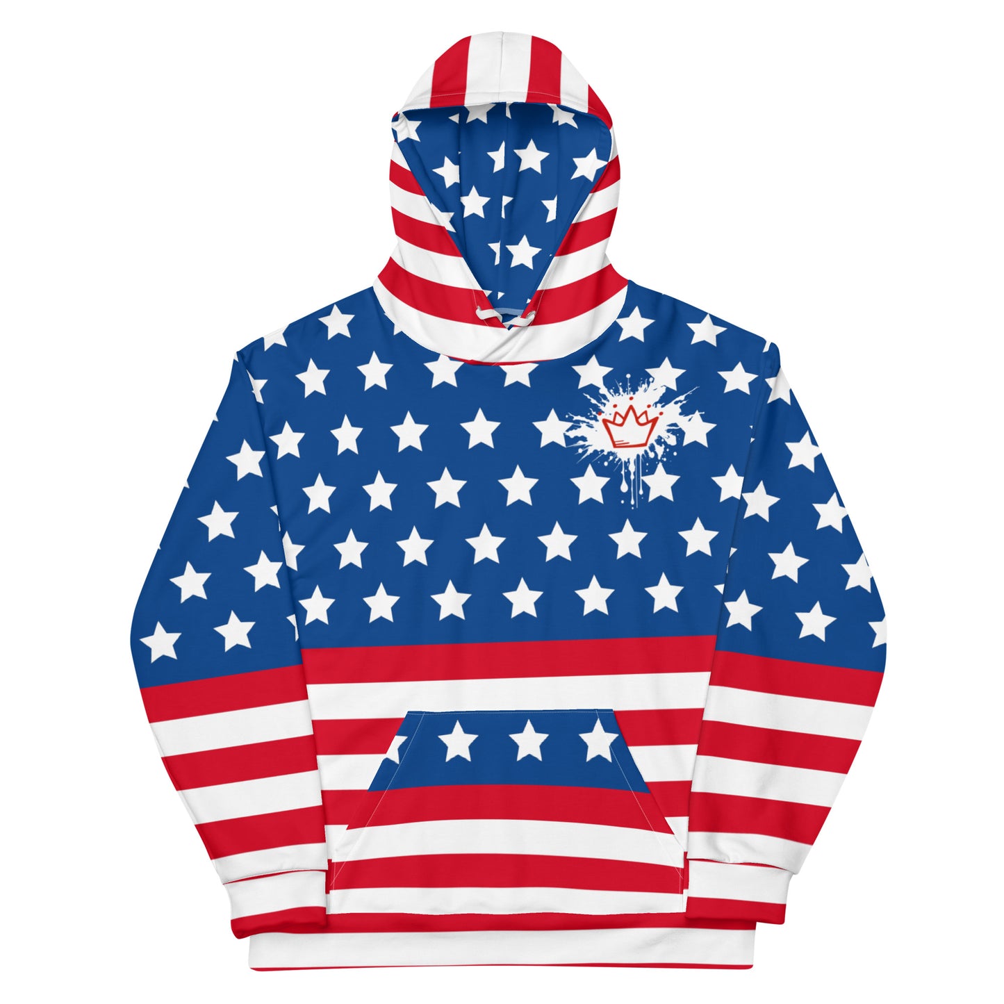 USA Flag Hoodie