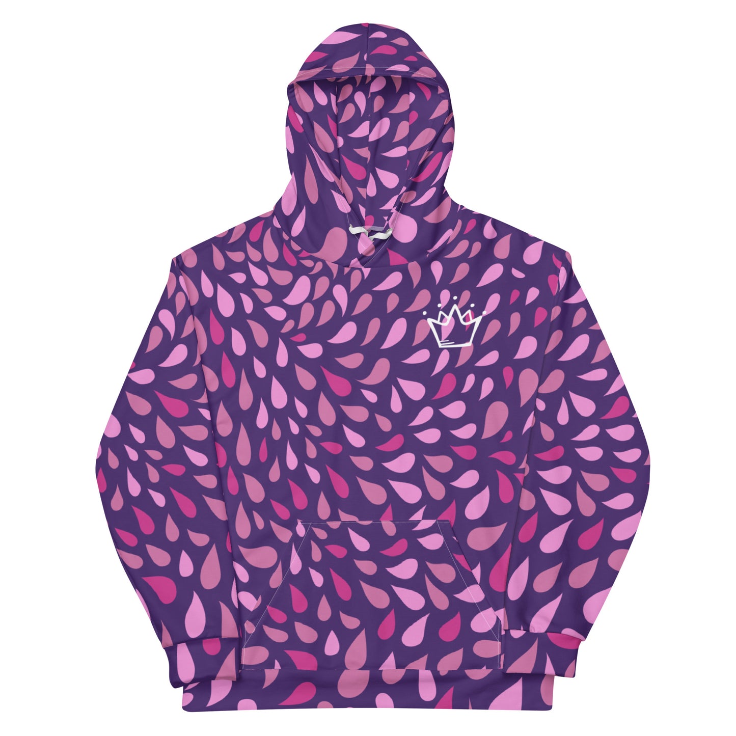 Raindrops Hoodie - Pink