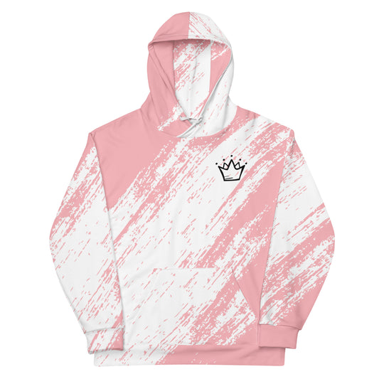 Pink Jagged Hoodie