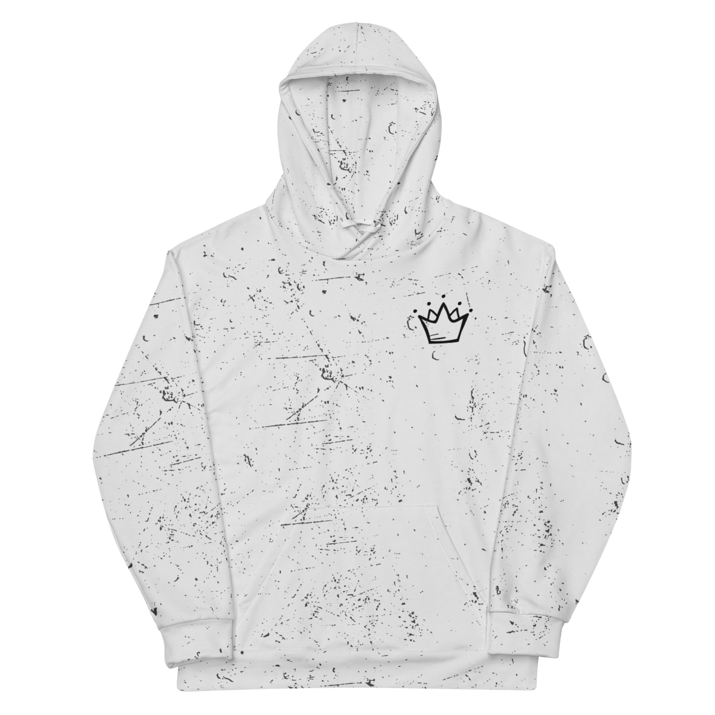 Black Splatter Hoodie