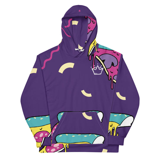 Purple Pizza Hoodie