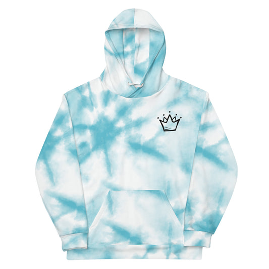 Blue Tie Dye Hoodie