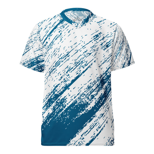 Blue Jagged Jersey