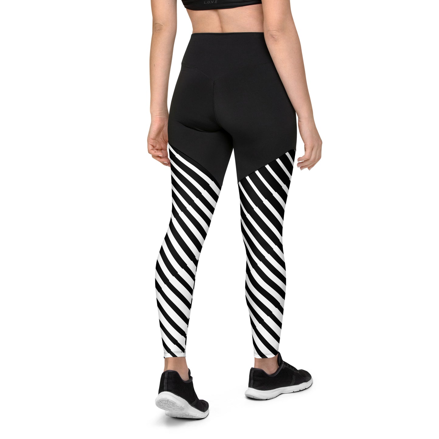 Women's Stripes Sports Leggings