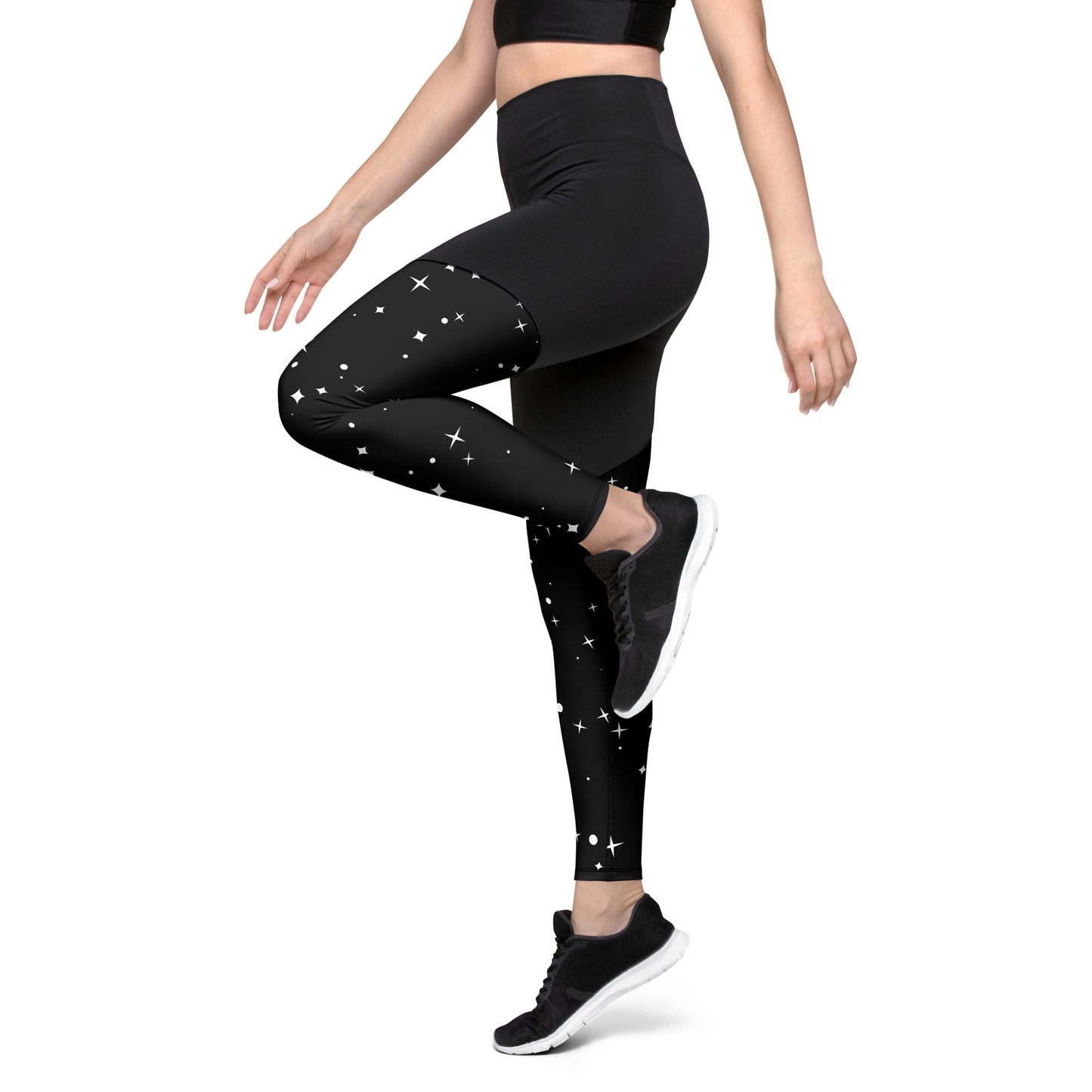 Women's Night Sky Sports Leggings