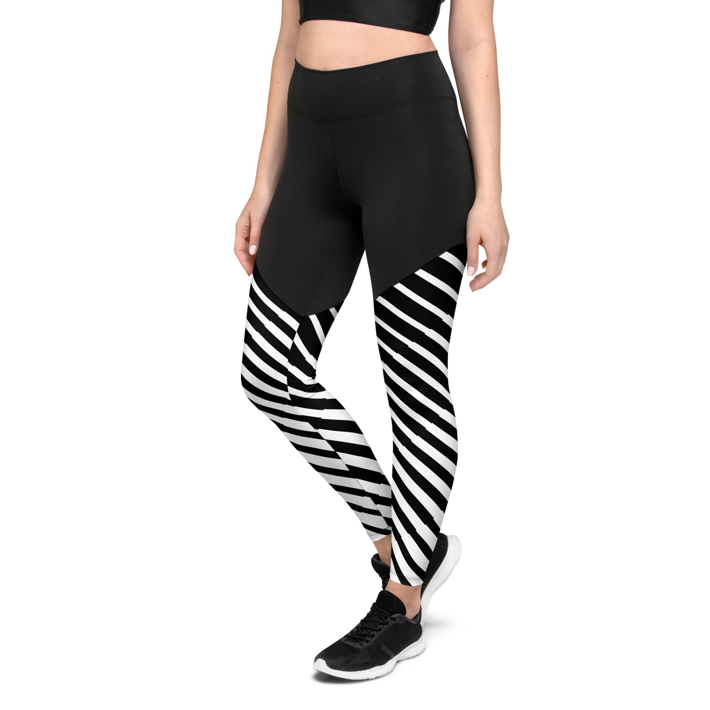 Women's Stripes Sports Leggings