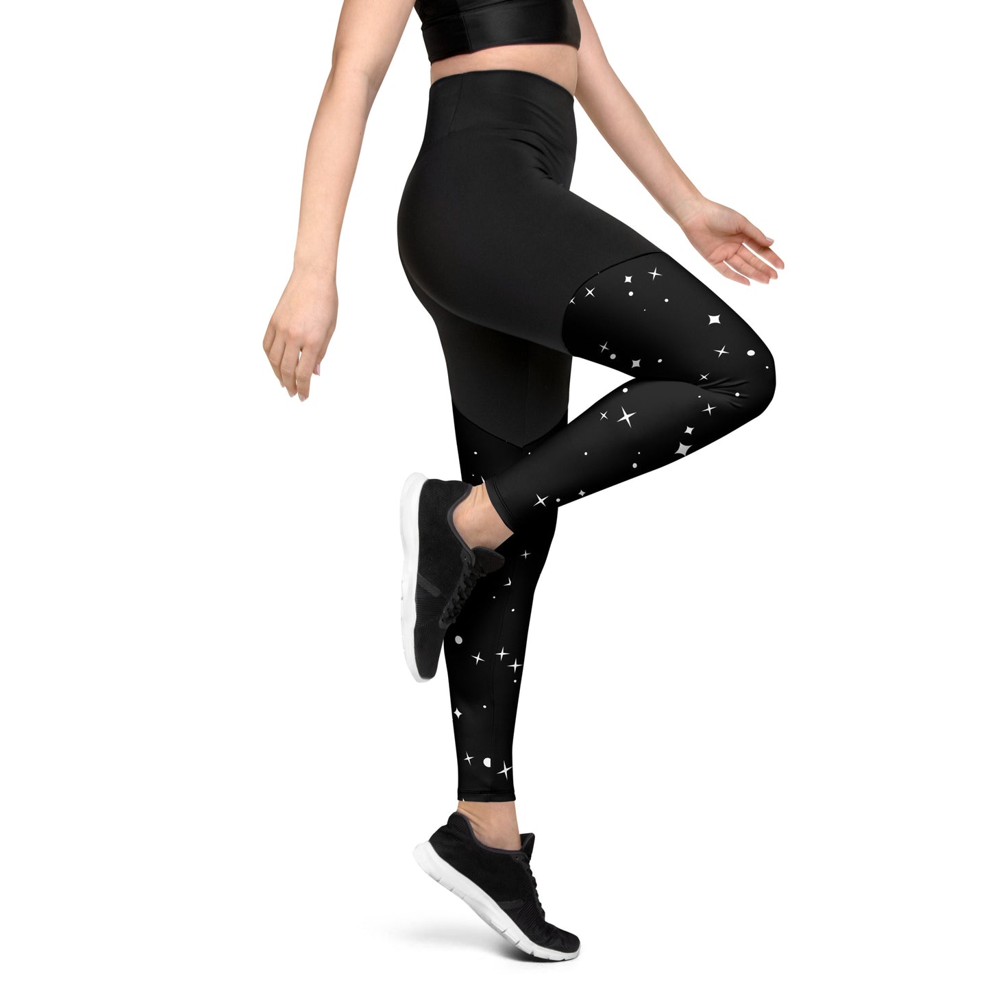 Women's Night Sky Sports Leggings