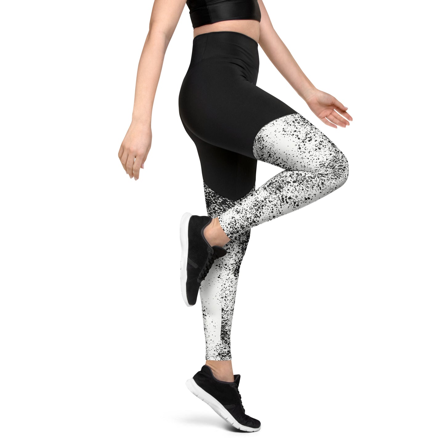 Women's Spotted Sports Leggings