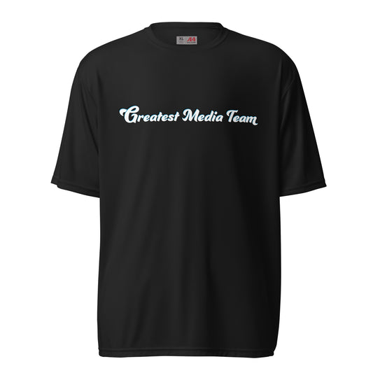 Greatest Media Team Dri Fit Tee