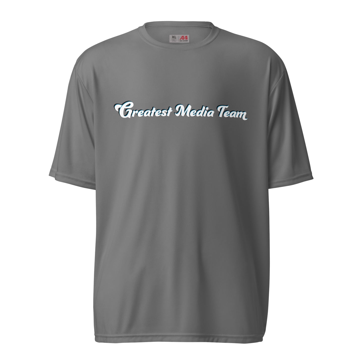 Greatest Media Team Dri Fit Tee