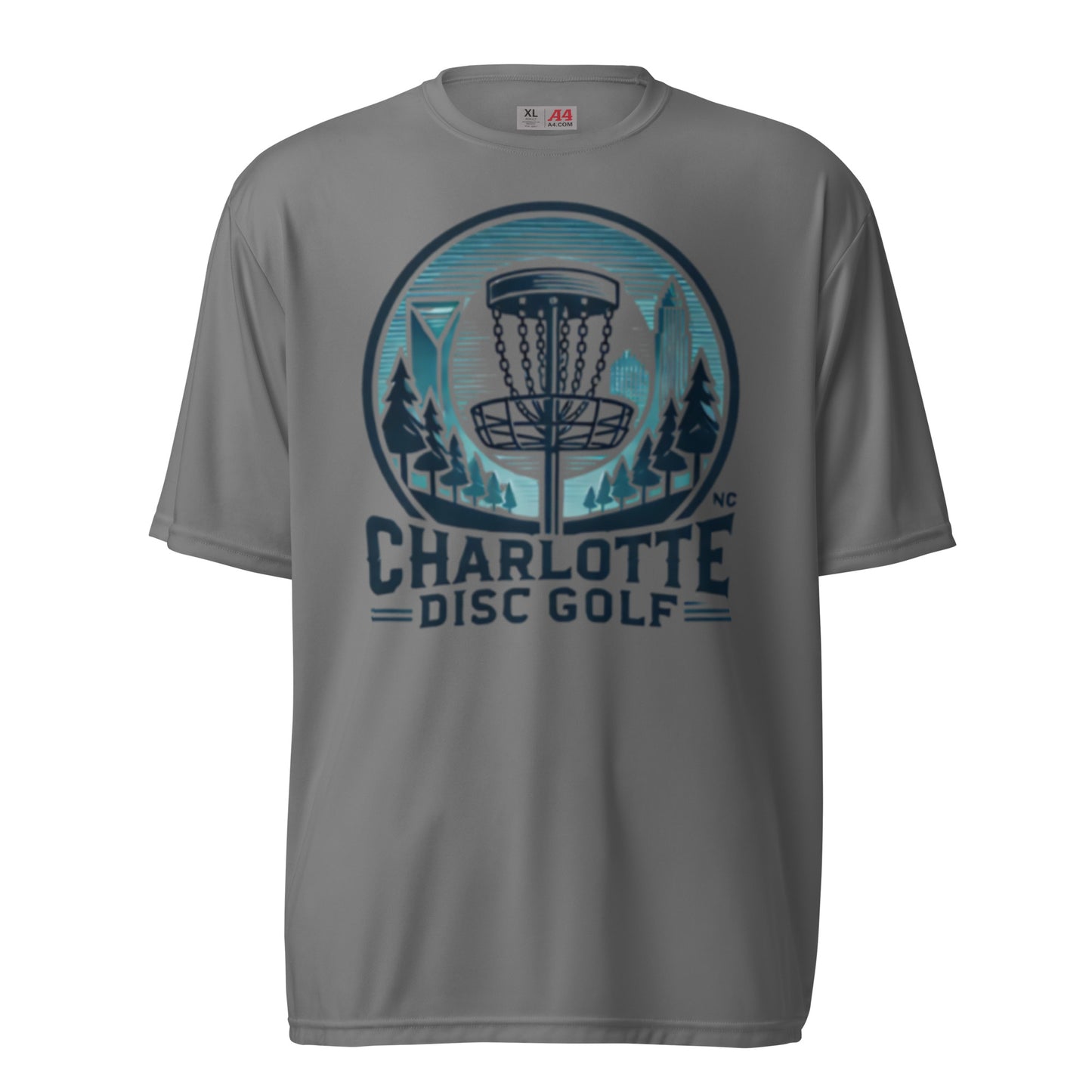 Charlotte Disc Golf Dri Fit Tee