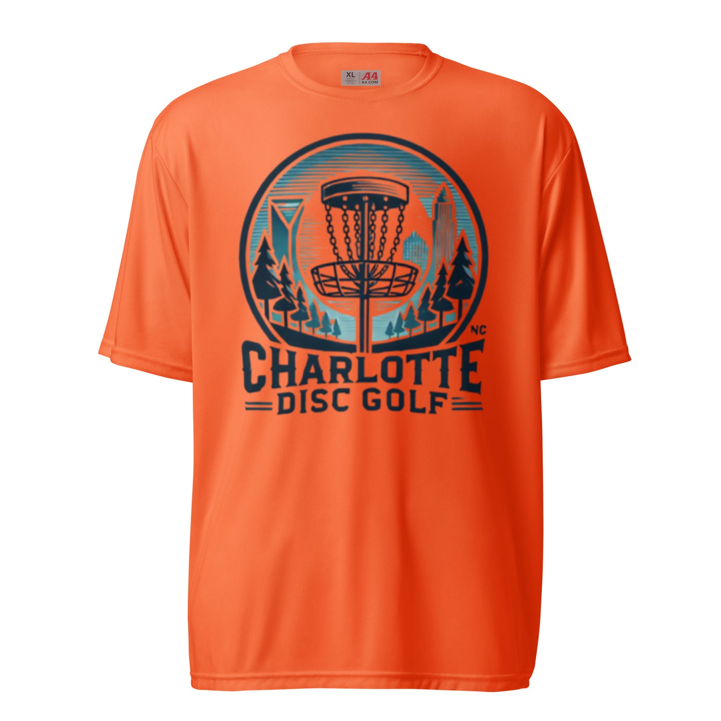 Charlotte Disc Golf Dri Fit Tee