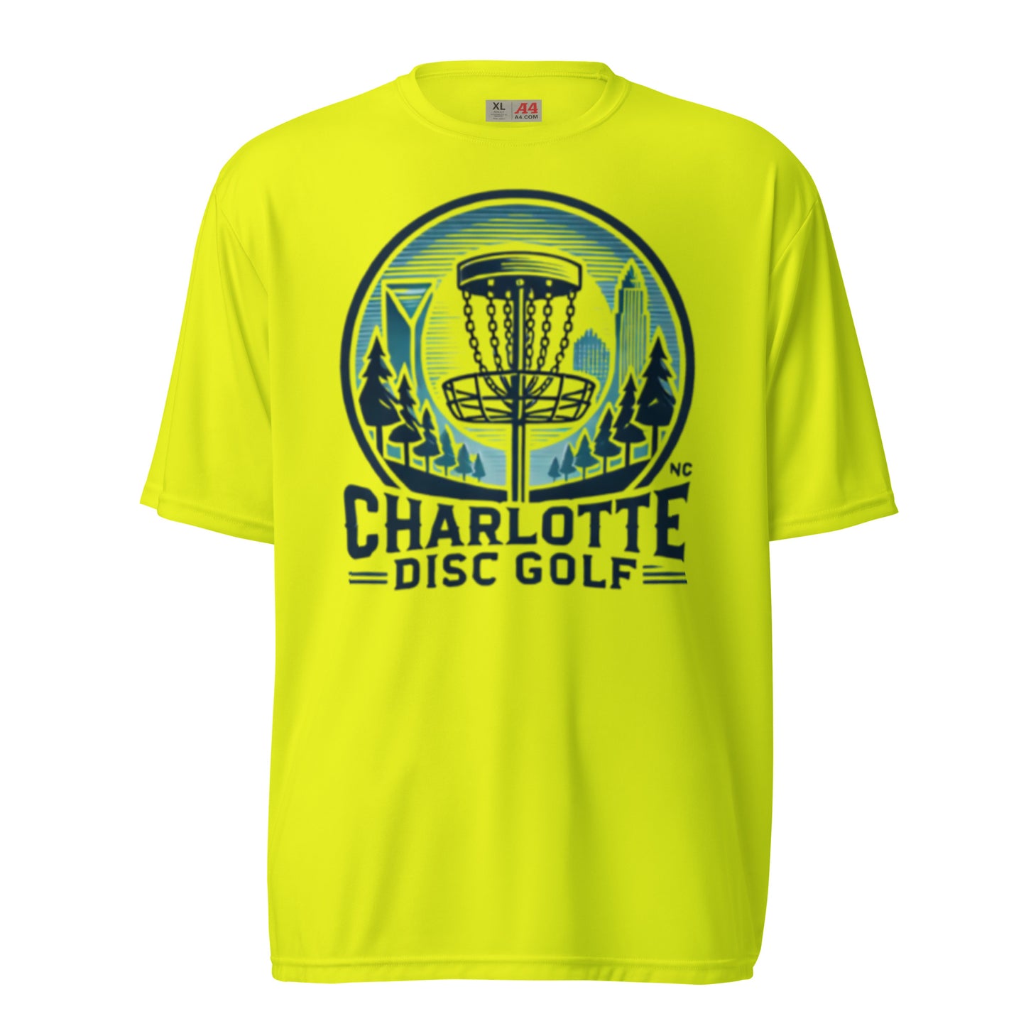 Charlotte Disc Golf Dri Fit Tee