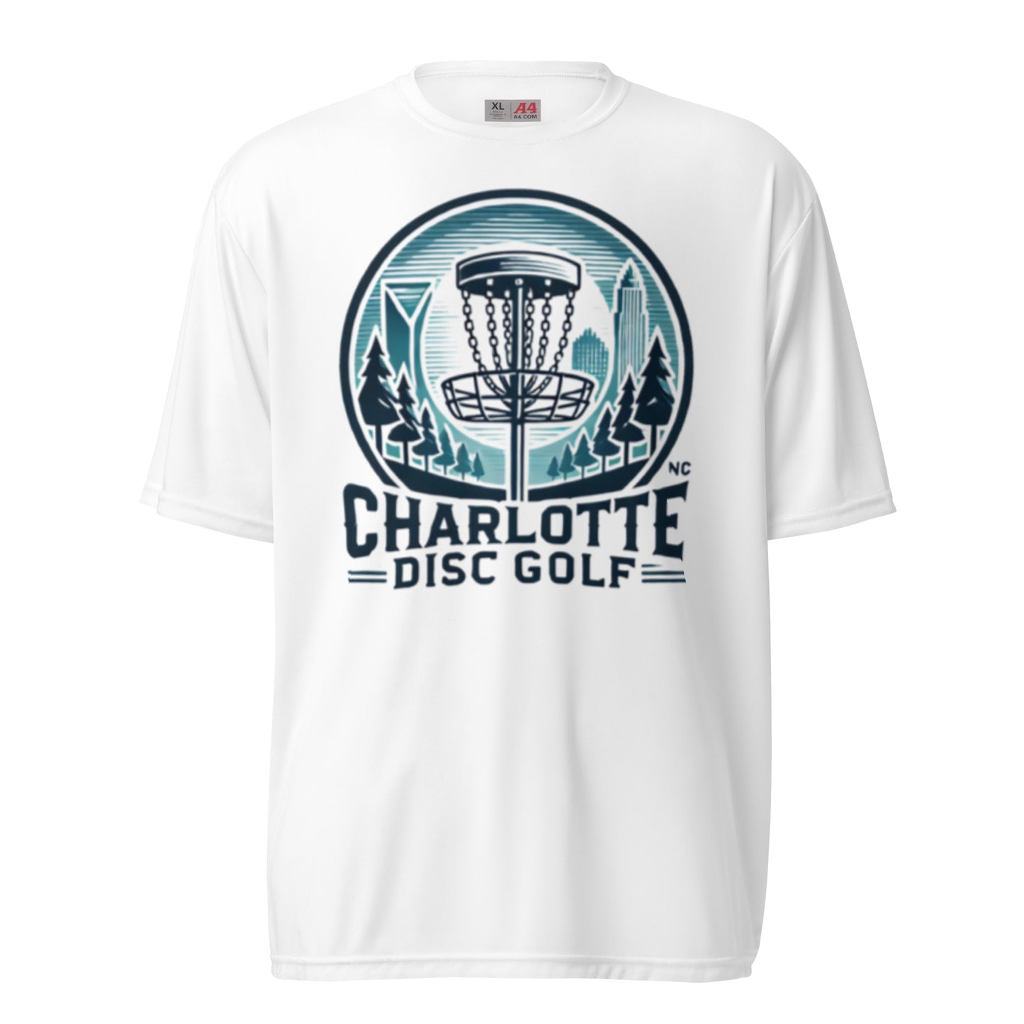 Charlotte Disc Golf Dri Fit Tee