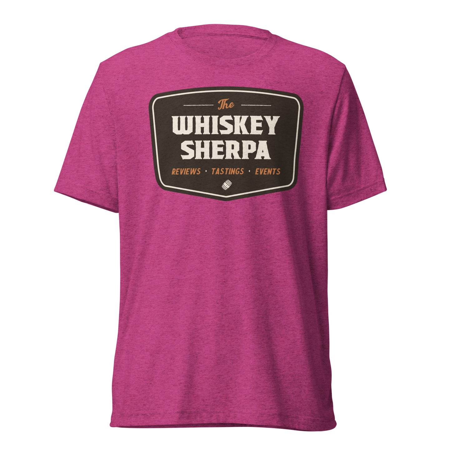 Whiskey Sherpa - Tri Blend Tee - Color Logo