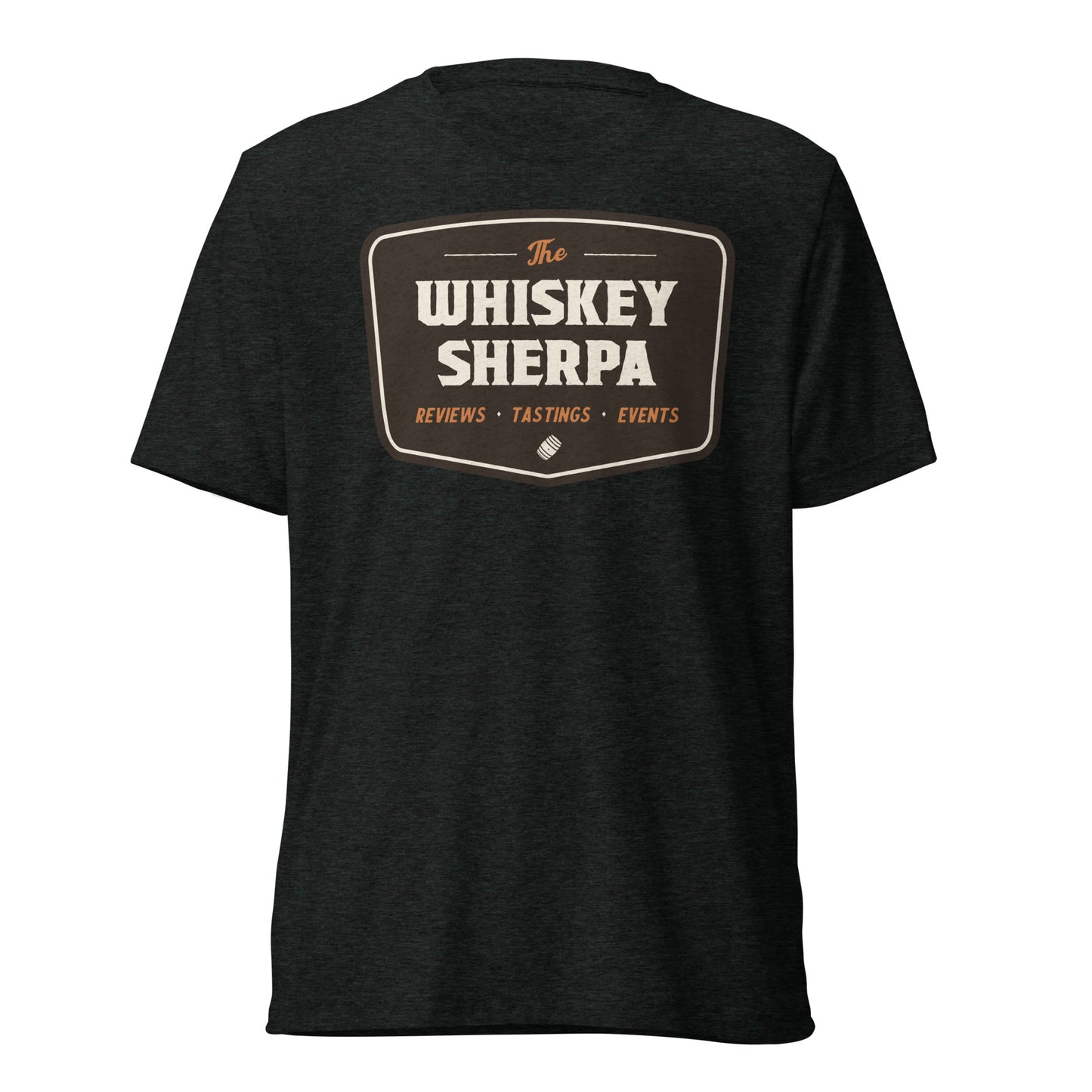 Whiskey Sherpa - Tri Blend Tee - Color Logo