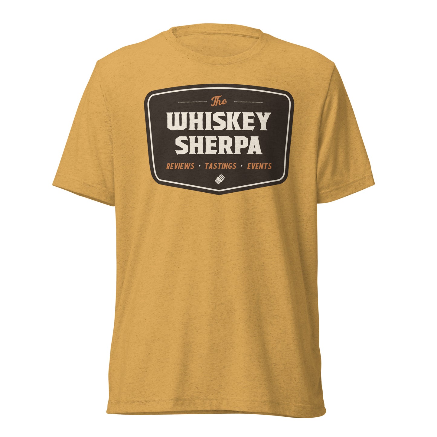 Whiskey Sherpa - Tri Blend Tee - Color Logo