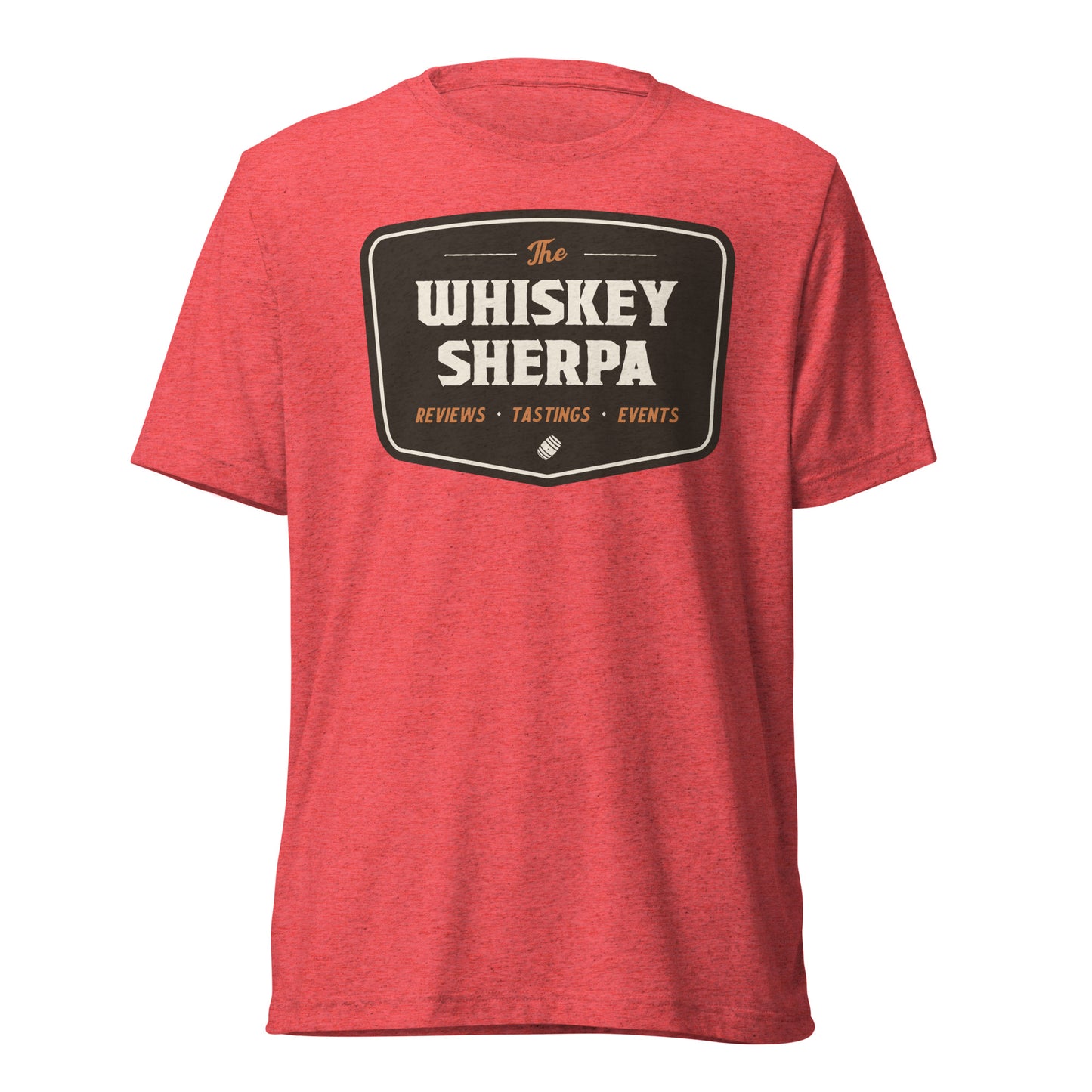 Whiskey Sherpa - Tri Blend Tee - Color Logo