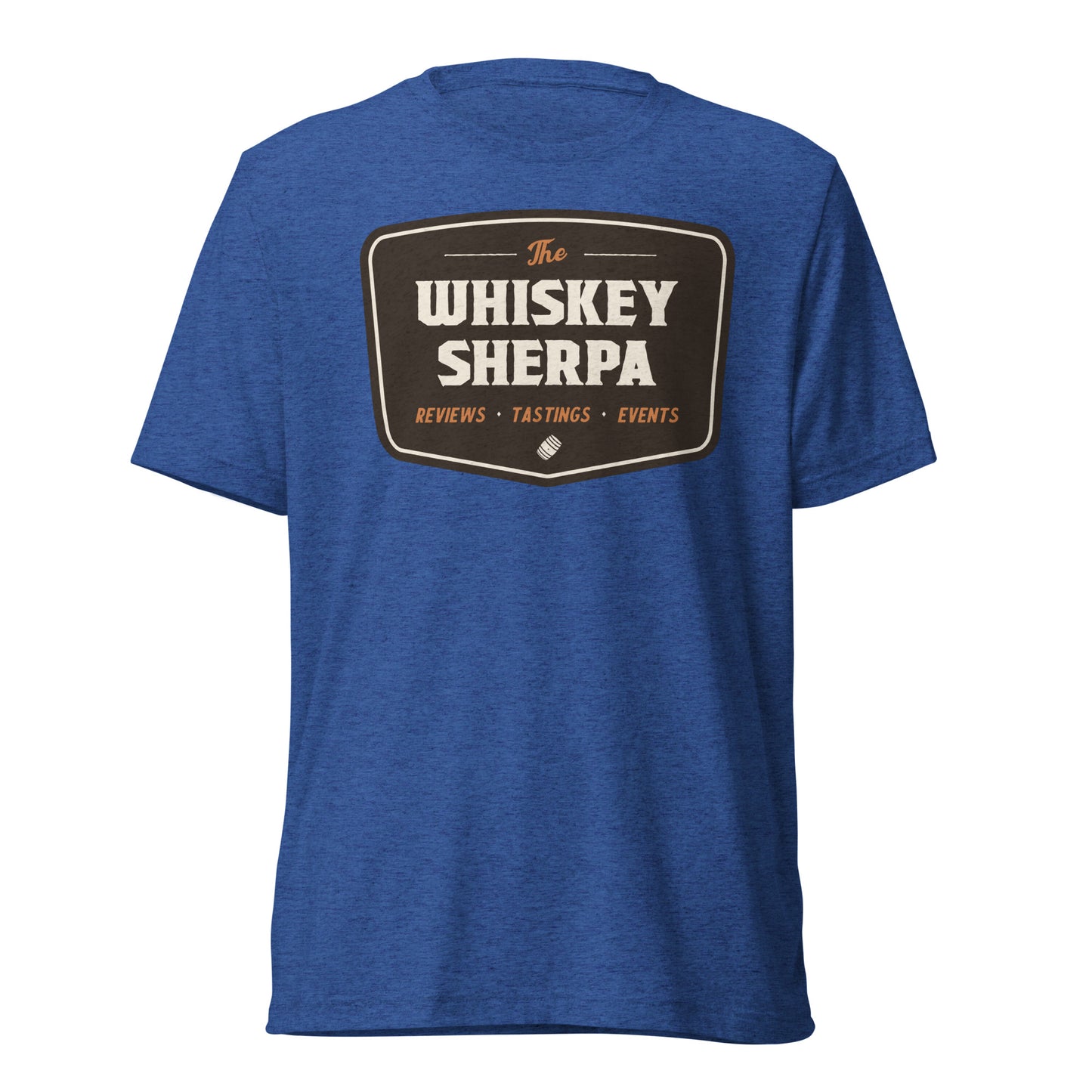 Whiskey Sherpa - Tri Blend Tee - Color Logo