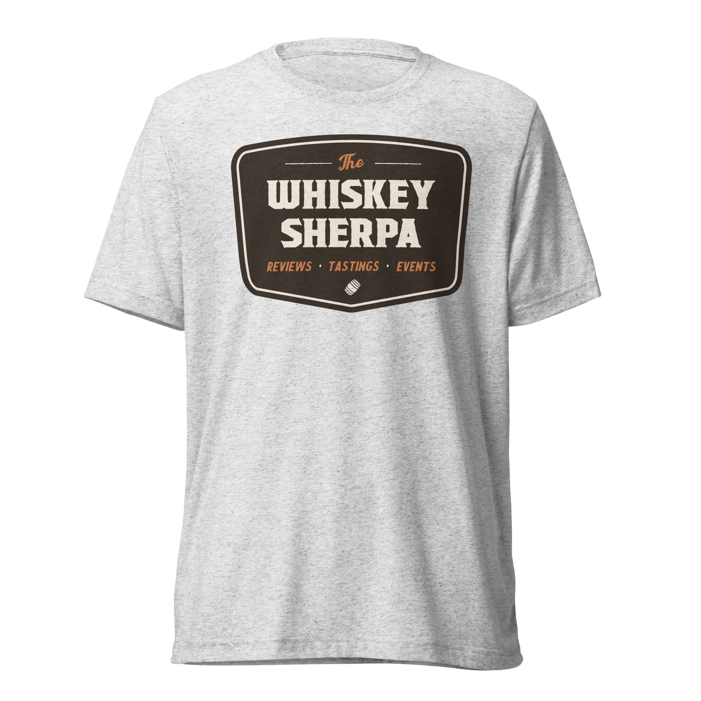 Whiskey Sherpa - Tri Blend Tee - Color Logo